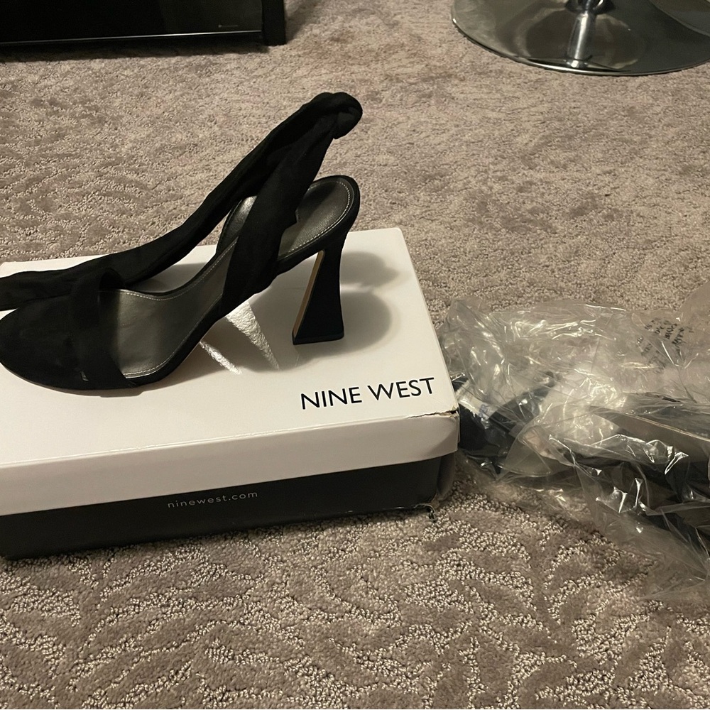 Nine West Black Classic Heels